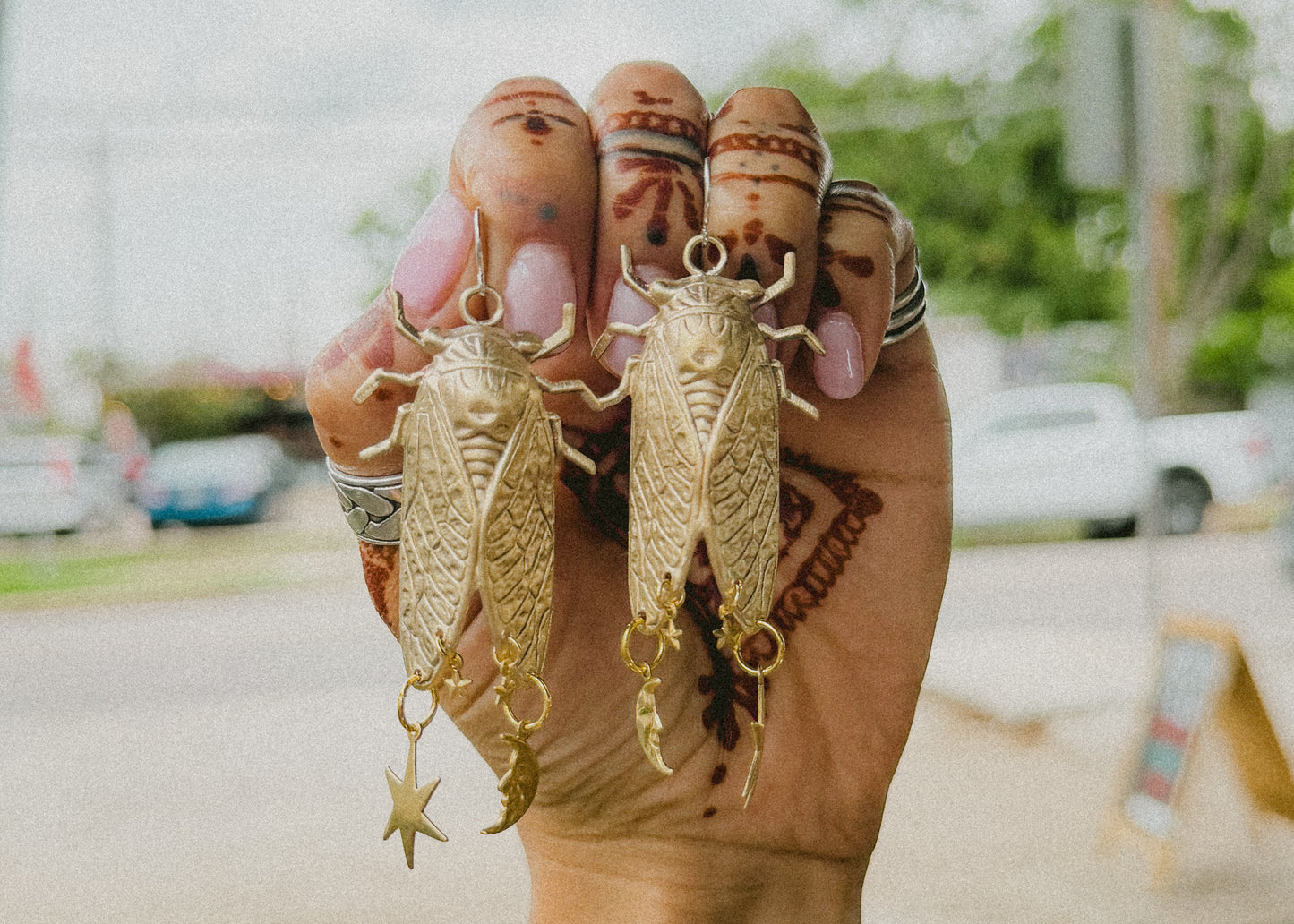 Cicada Earrings