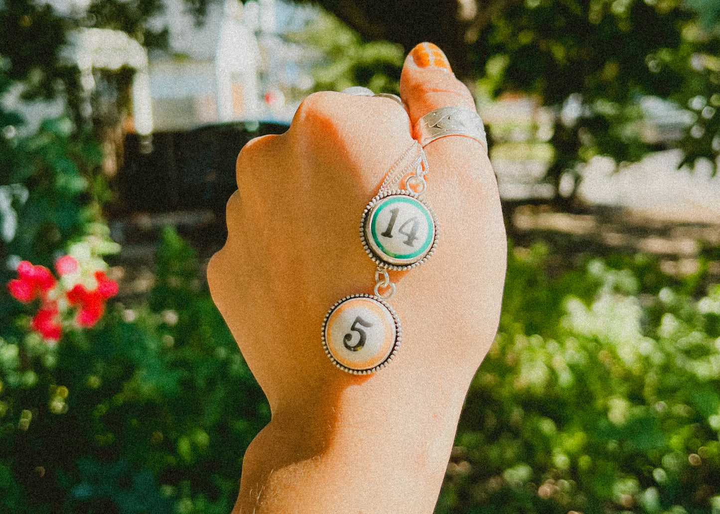 14 Pool Ball Necklace