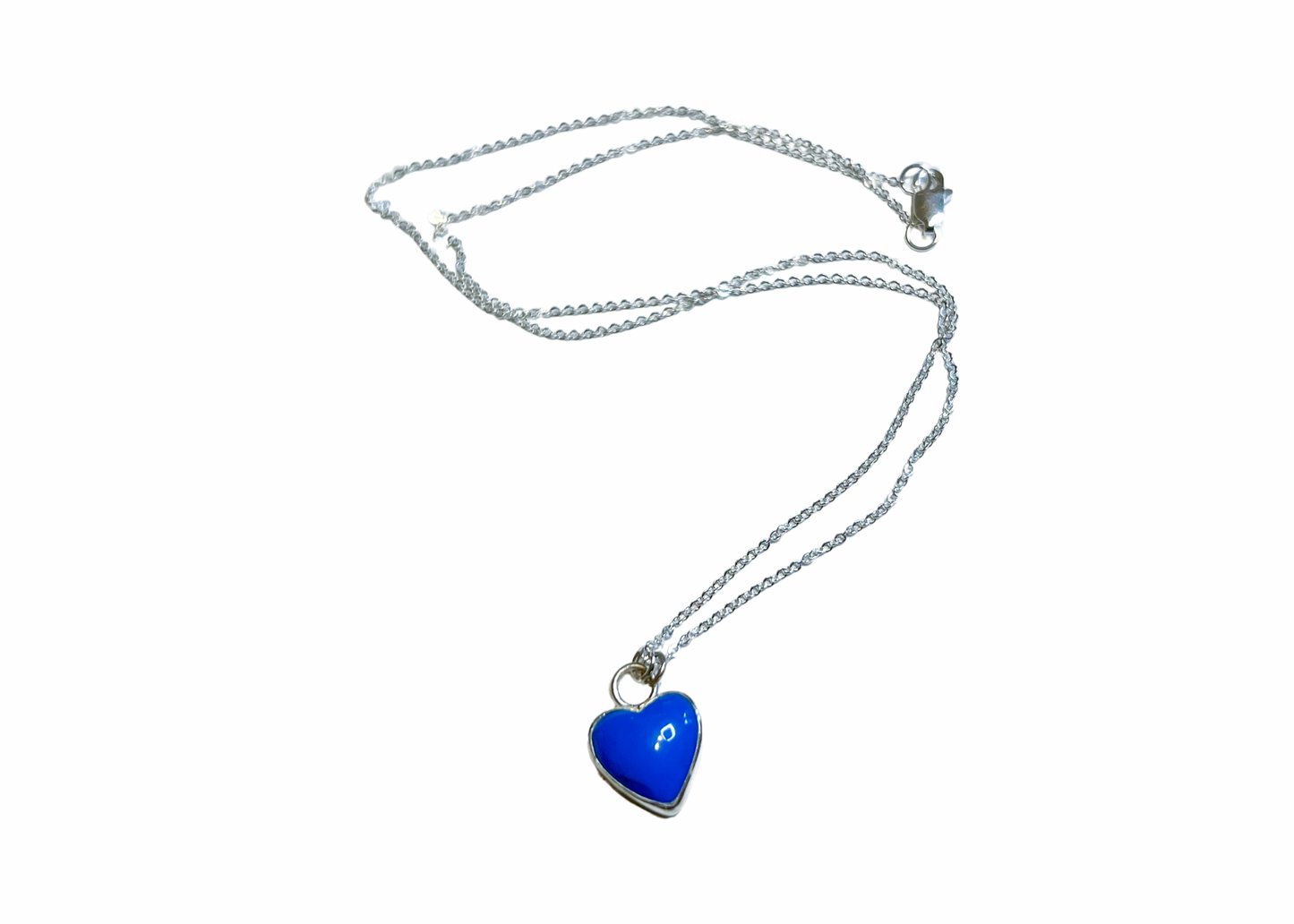 Blue Heart Pendant