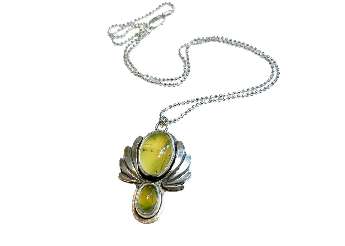 Prehnite Pendant