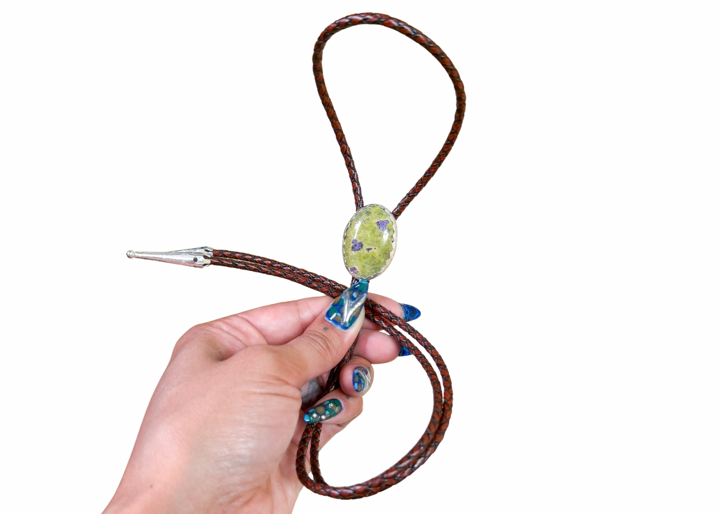 Atlantasite Bolo Tie