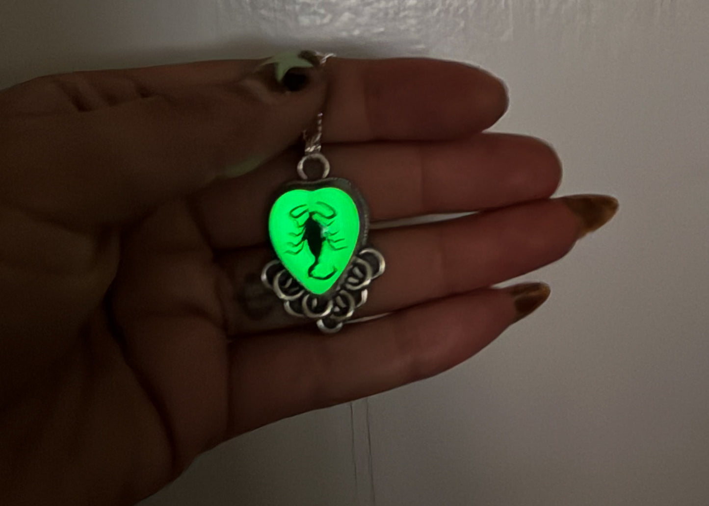 Glow Scorpion Pendant