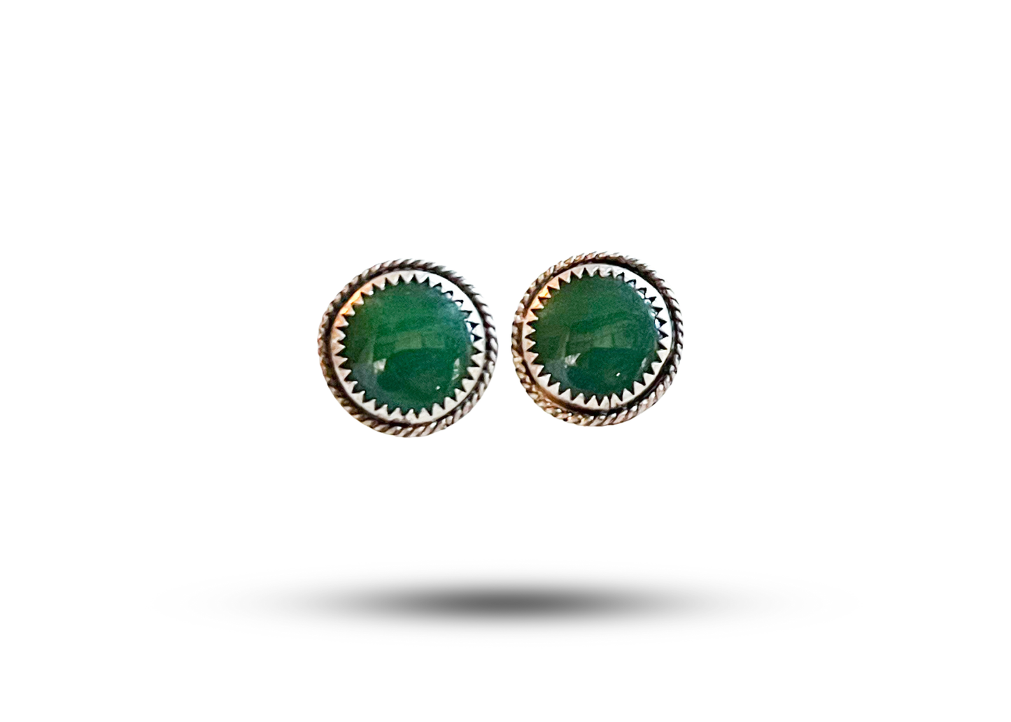 Aventurine Studs