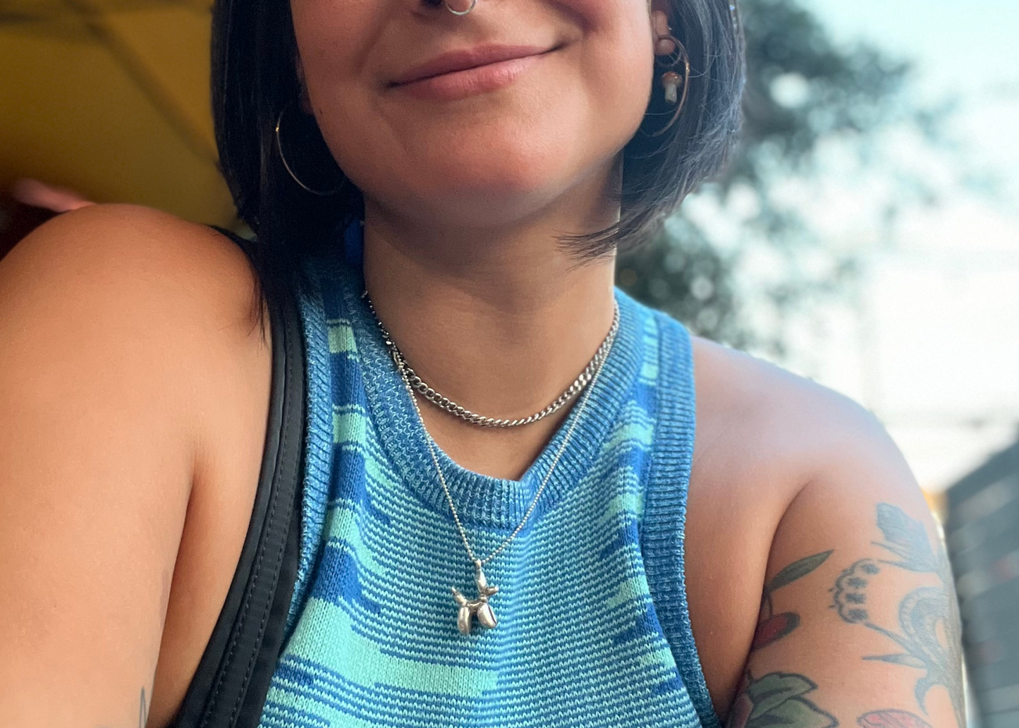 Balloon Dog Necklace