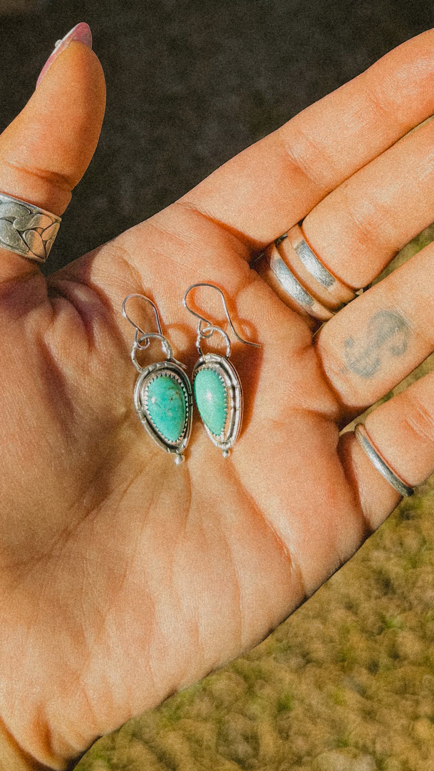 Royston Turquoise Earrings