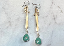 Load image into Gallery viewer, Ace Of Swords Earrings #1
