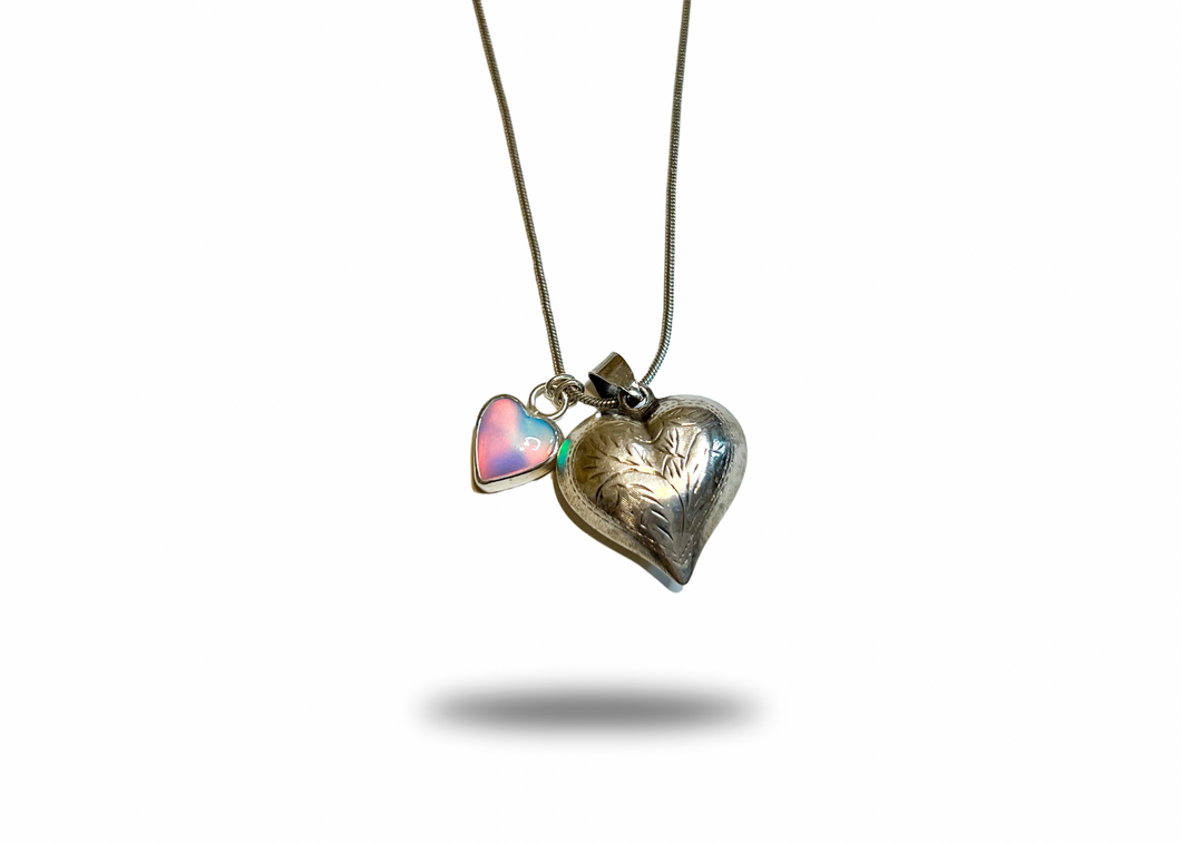 Puffy Hearts Pendant