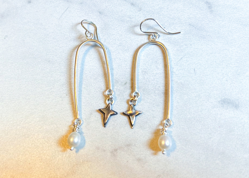 Pearl Arches Earrings