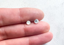 Load image into Gallery viewer, Essential Rainbow Moonstone Studs
