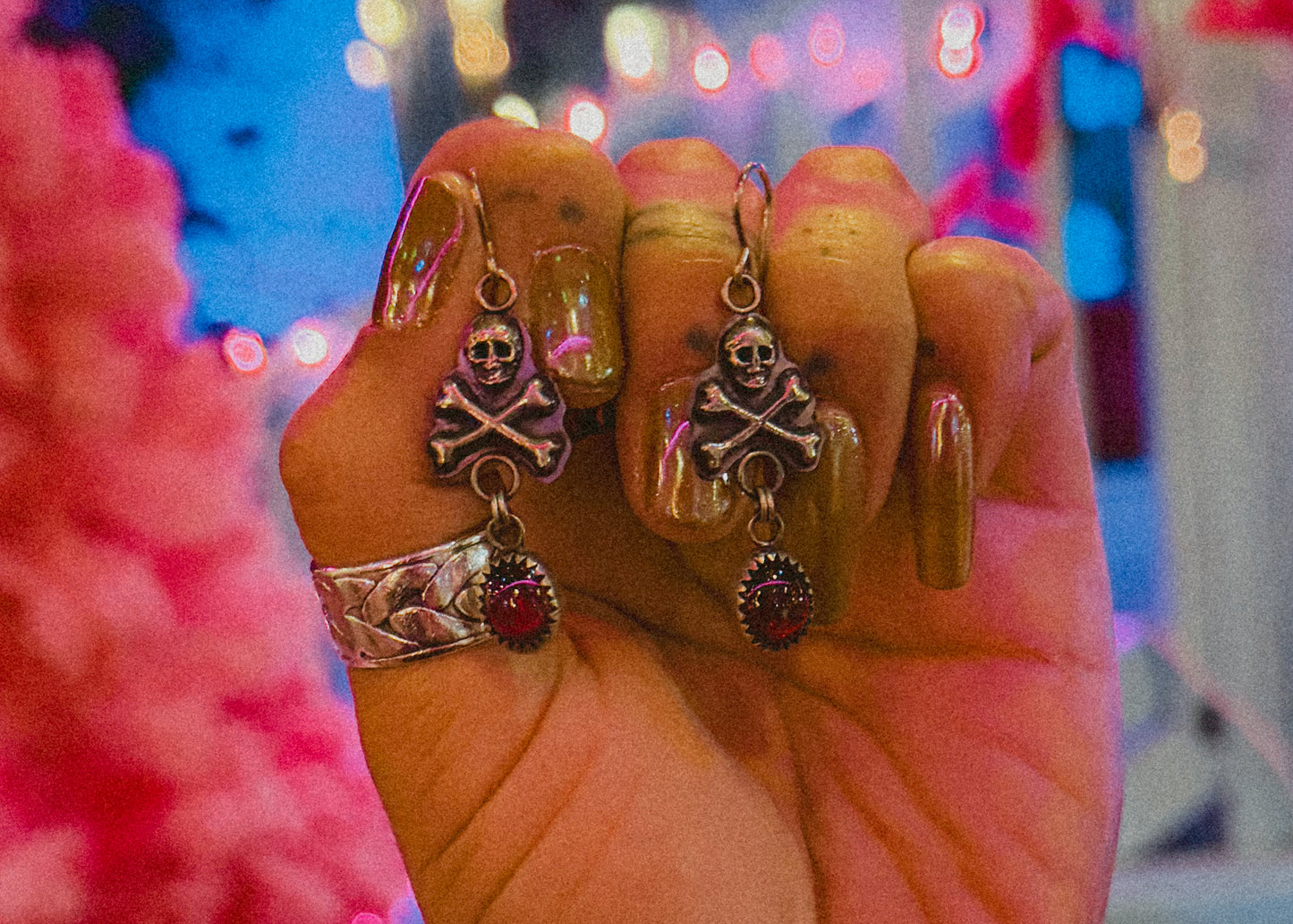 Skull and Bones Earrings