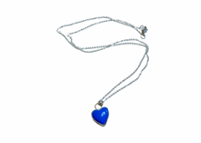 Load image into Gallery viewer, Blue Heart Pendant
