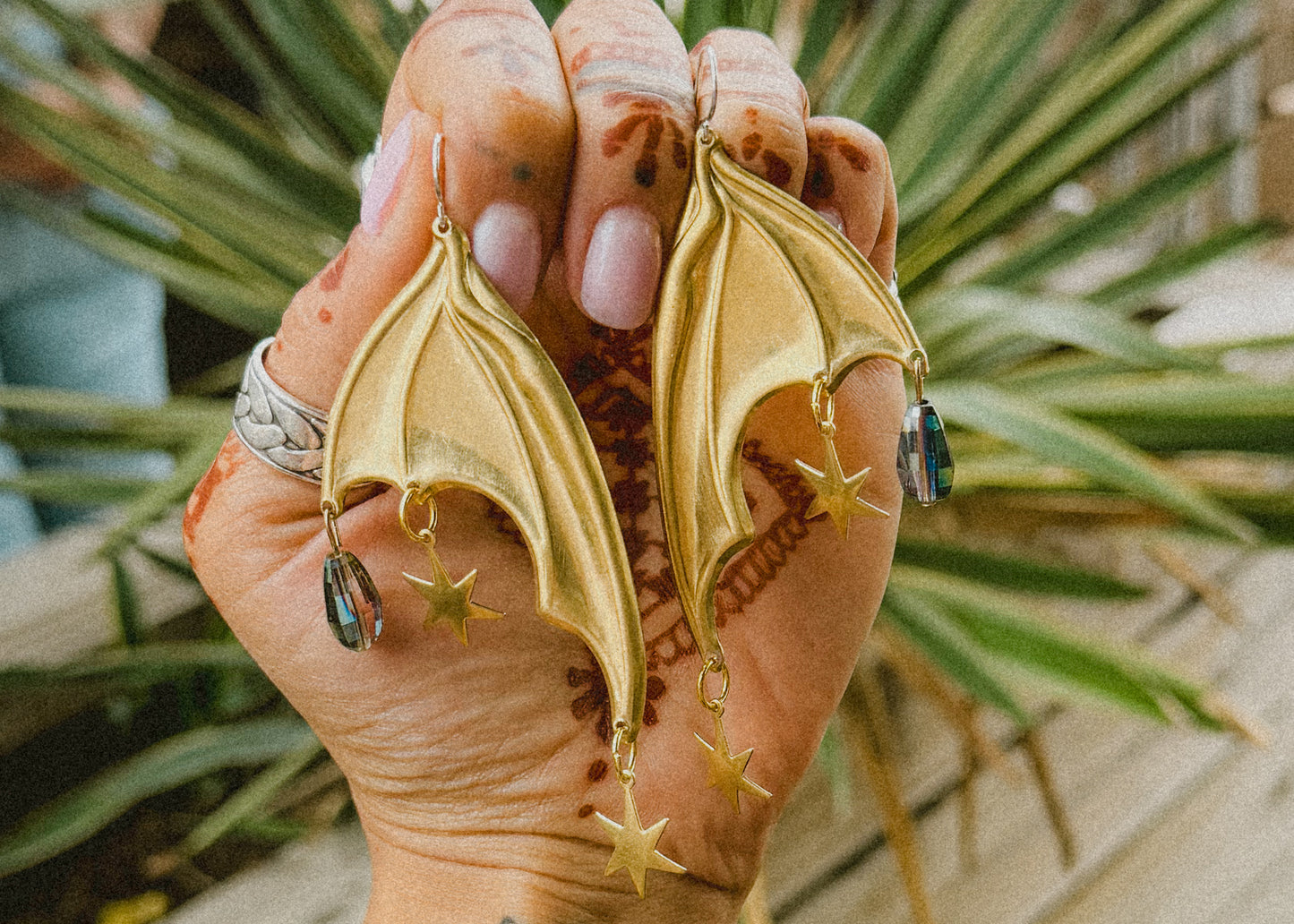Batwing Earrings