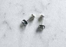 Load image into Gallery viewer, Essential Rainbow Moonstone Studs
