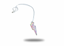 Load image into Gallery viewer, Aurora Opal Checkered Bolt Pendant
