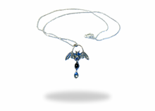 Load image into Gallery viewer, Onyx Bat Pendant
