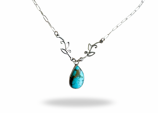 Turquoise Vine Necklace