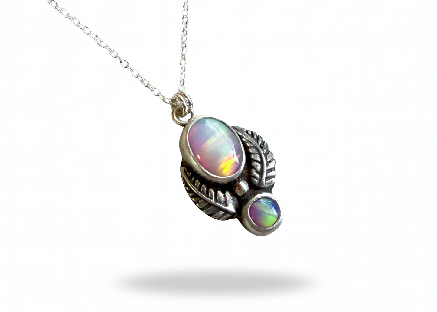 Aurora Opal Pendant