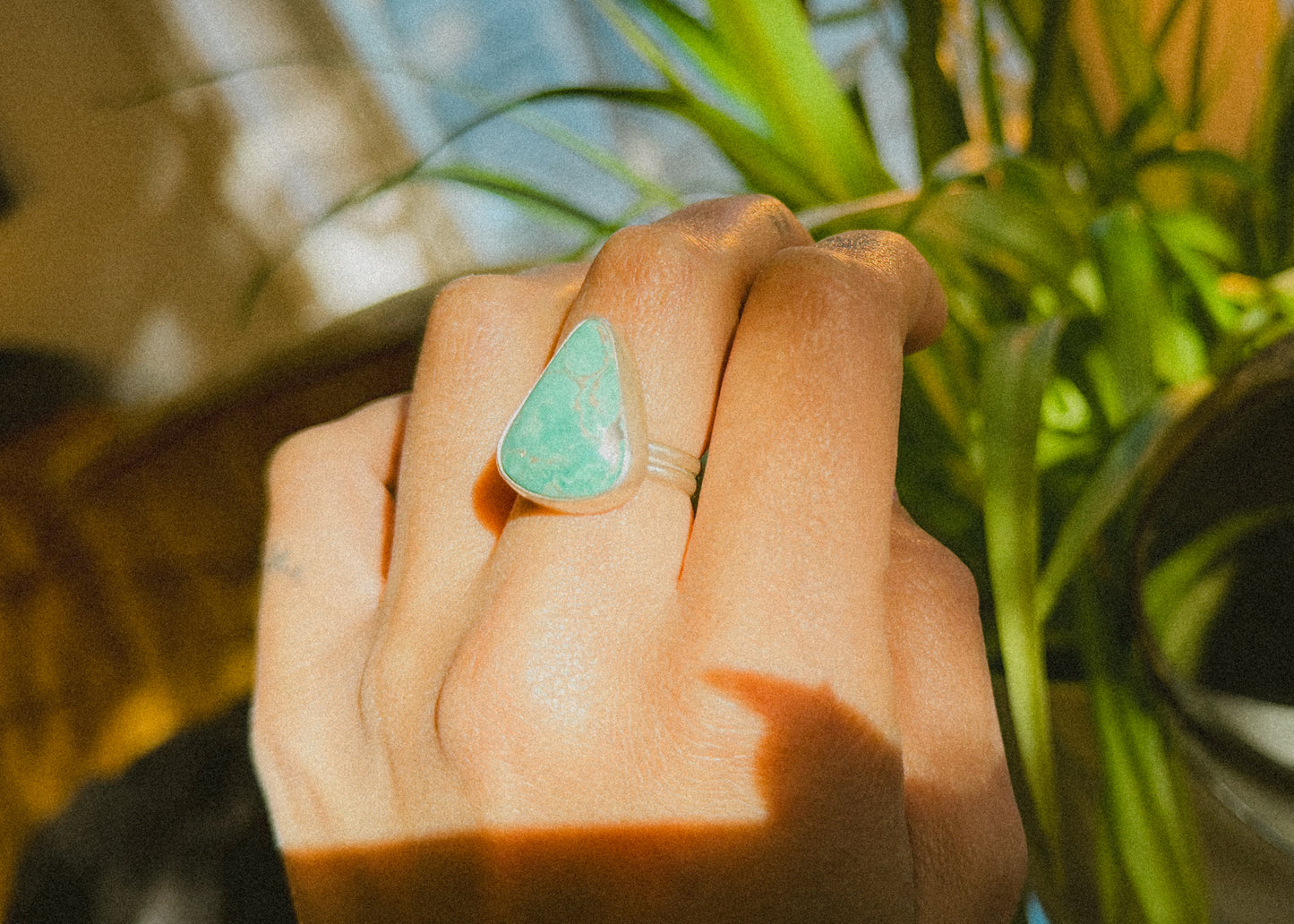 Variscite Ring - sz. 7