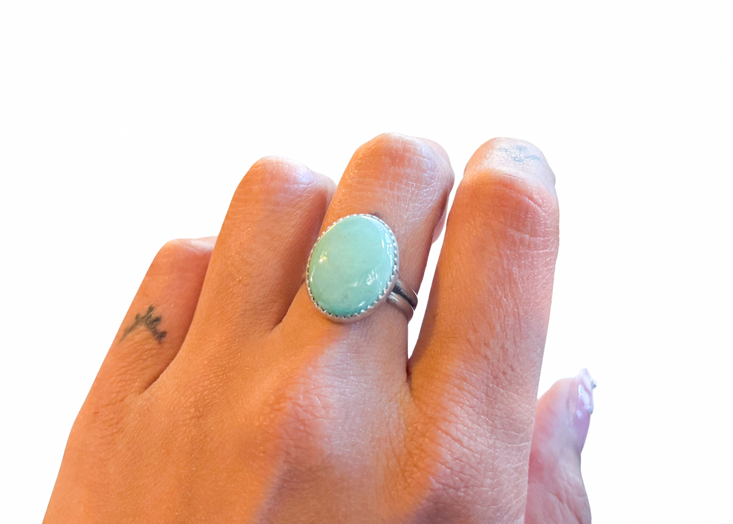 Variscite Ring - sz. 8