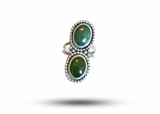 Jade Ring - sz. 9