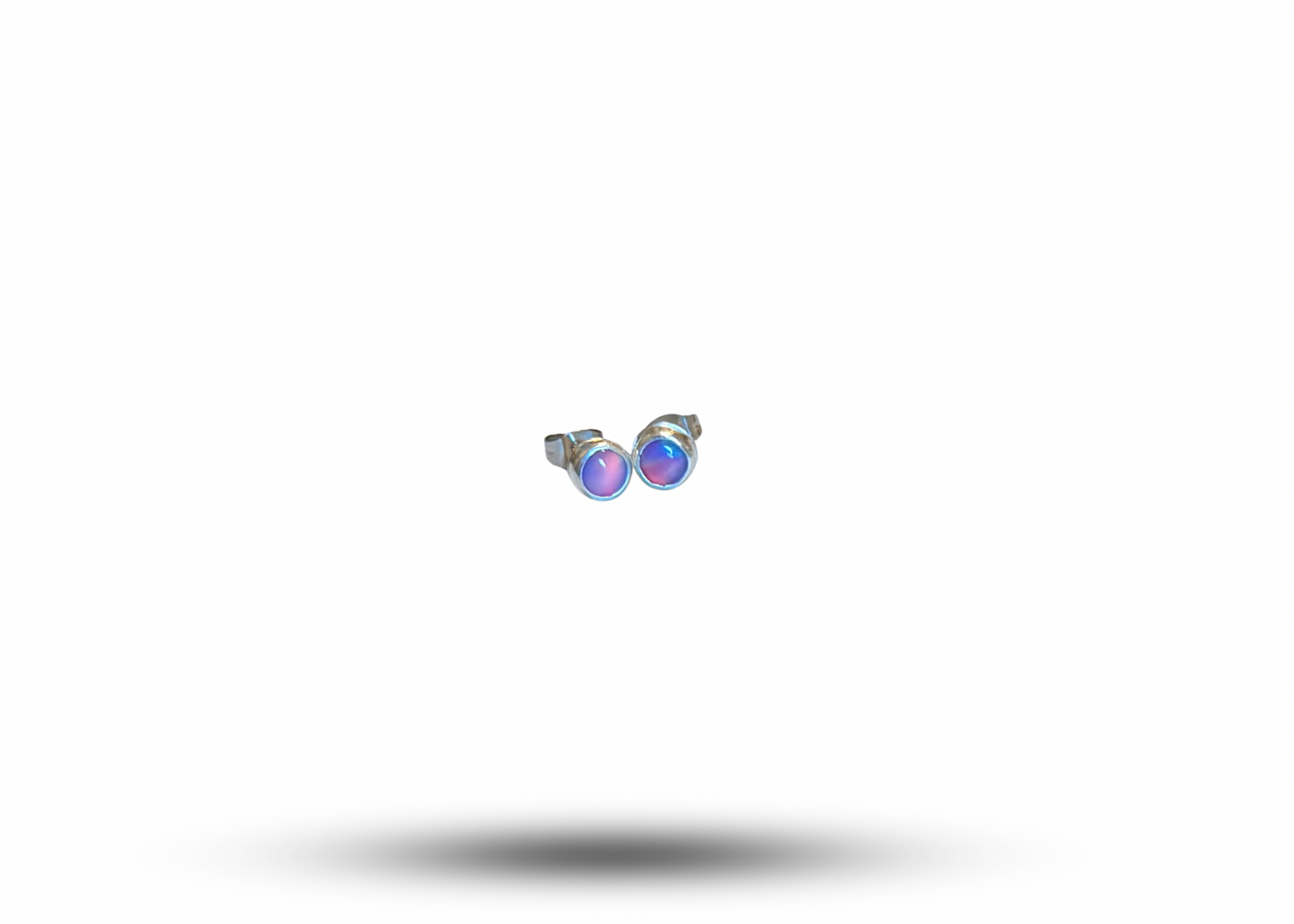 Aurora Opal Stud Earrings