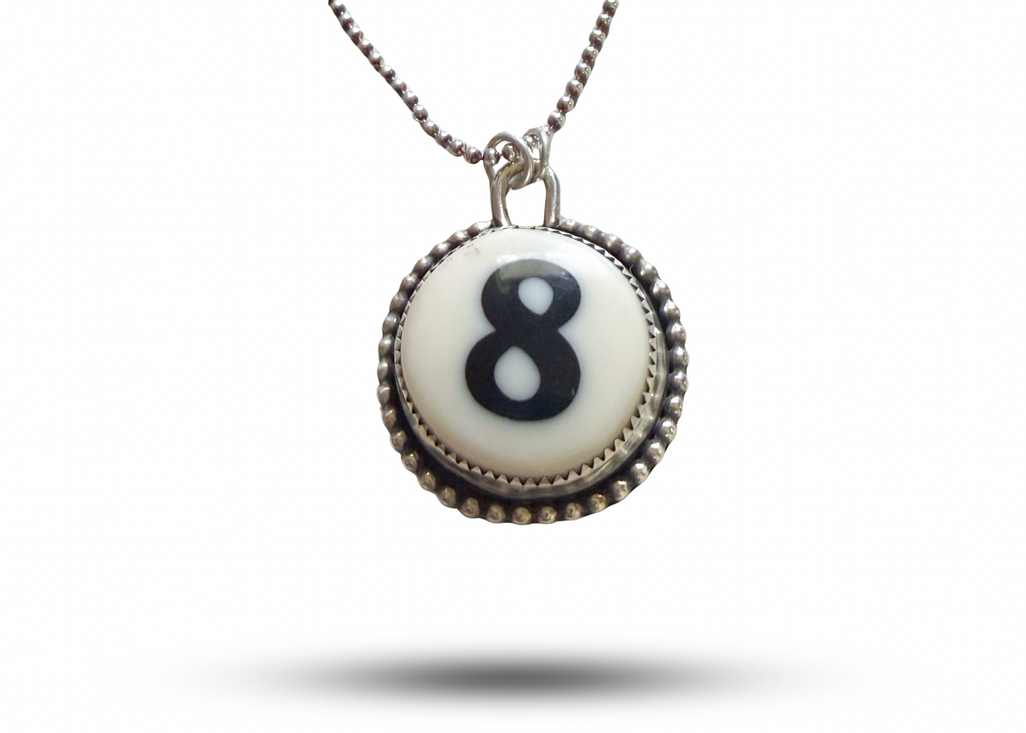 8 Ball Necklace