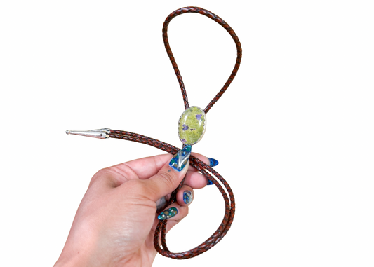 Atlantasite Bolo Tie