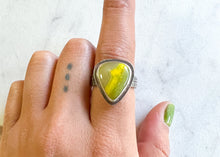 Load image into Gallery viewer, Yellow Jasper Ring - sz 9
