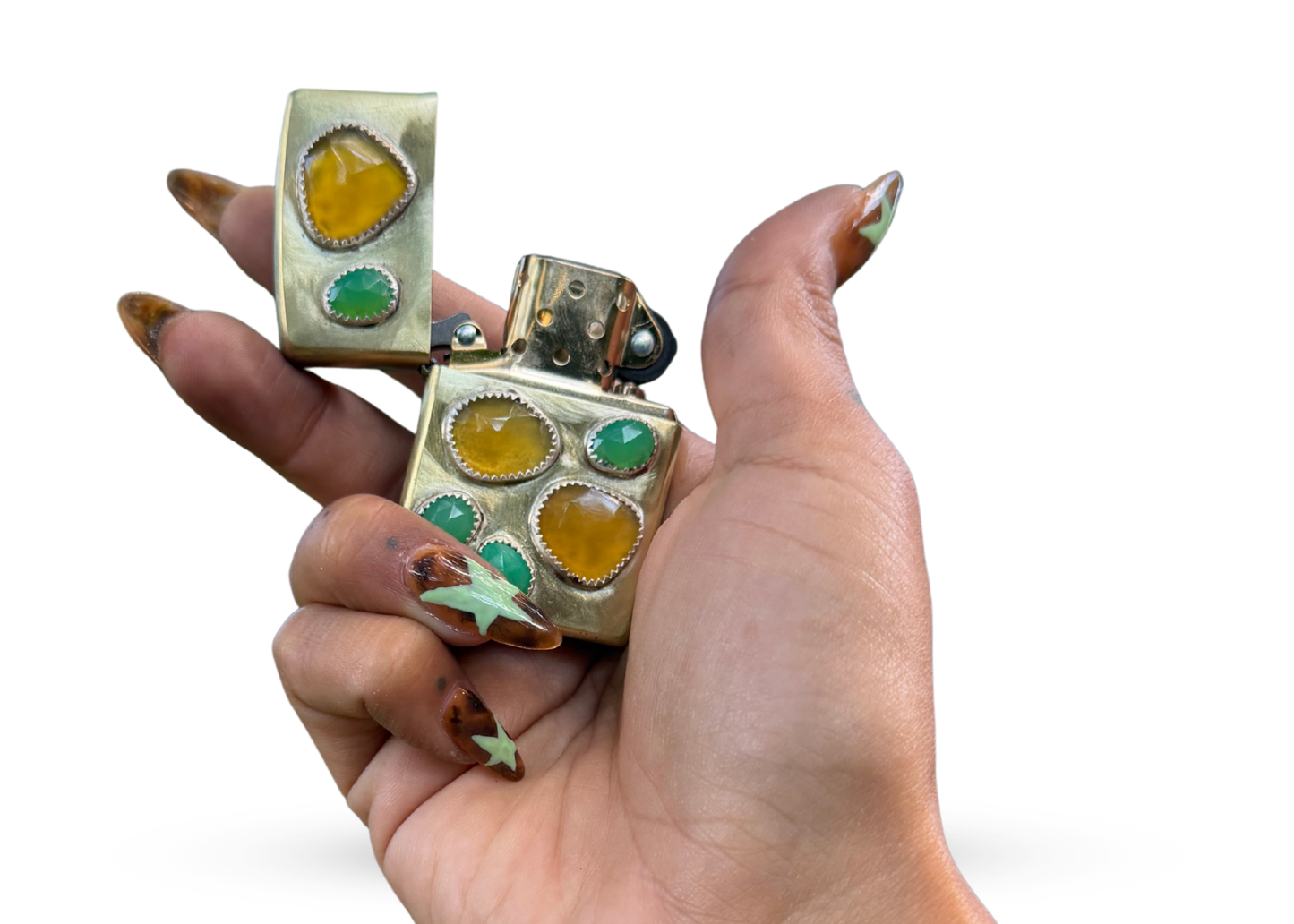 Bejeweled Zippo Lighter