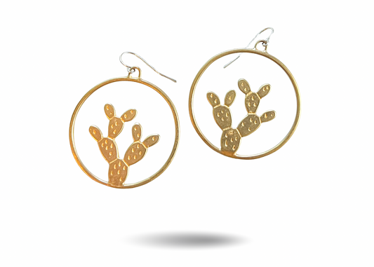 Prickly Pear Hoops