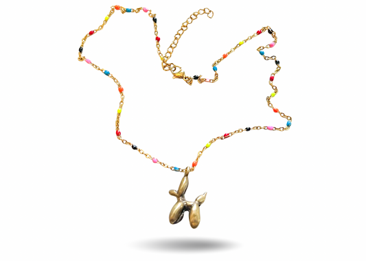 Balloon Dog Necklace