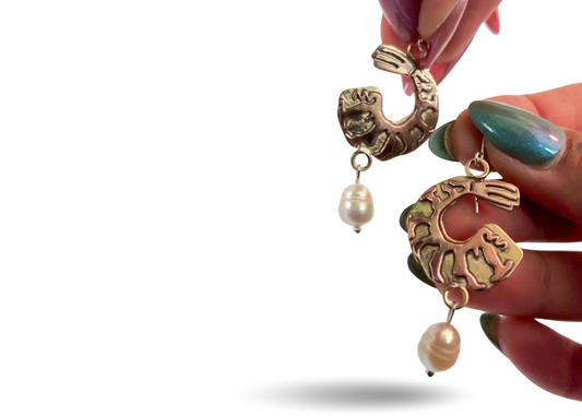 Shrimp Earrings