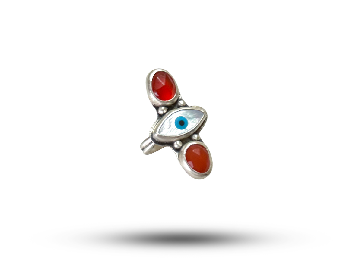 Evil Eye Ring - sz. 6.5
