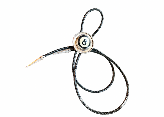 8 Ball Bolo Tie
