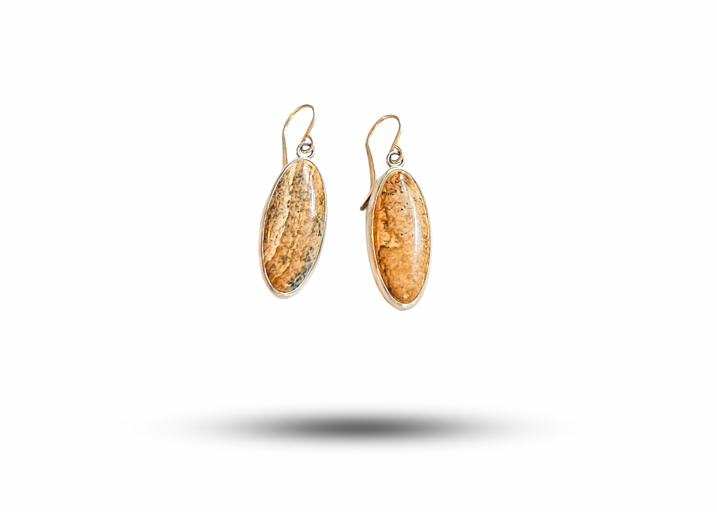 Picture Jasper Earrings
