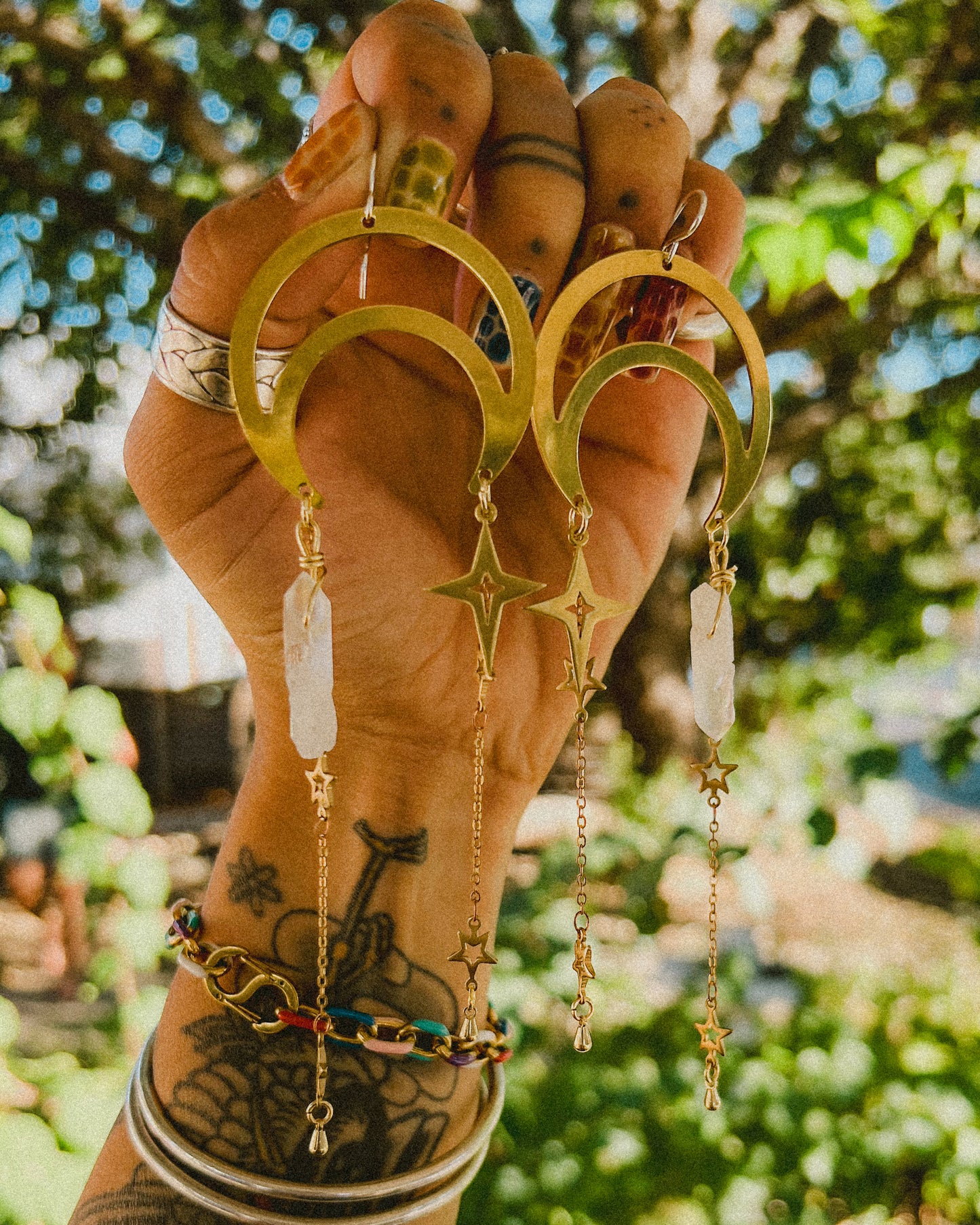 Crescent Crystal Dusters