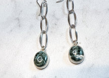 Load image into Gallery viewer, Seraphinite Chain Earrings
