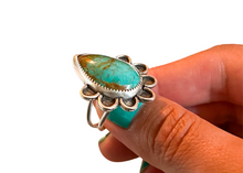 Load image into Gallery viewer, Fox Turquoise Ring - sz. 7
