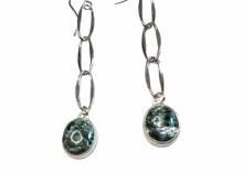 Load image into Gallery viewer, Seraphinite Chain Earrings
