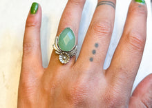 Load image into Gallery viewer, Green Aventurine Ring - sz. 5.5
