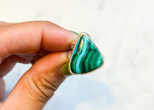 Load image into Gallery viewer, Malachite Ring - sz. 5.75
