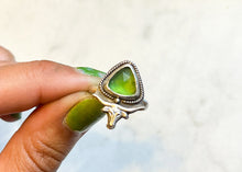 Load image into Gallery viewer, Aventurine Longhorn Ring - sz. 6.25

