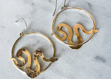Load image into Gallery viewer, Mini Snake Hoops
