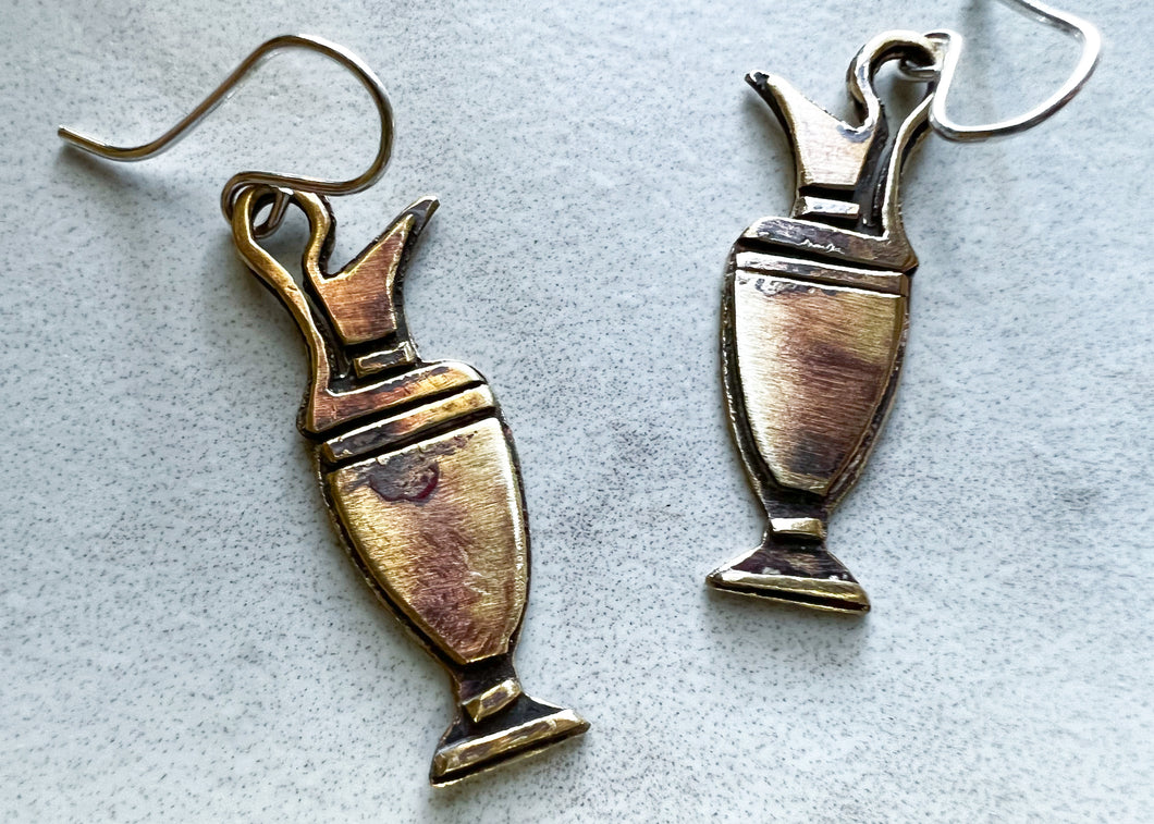 Mini Amphora Earrings
